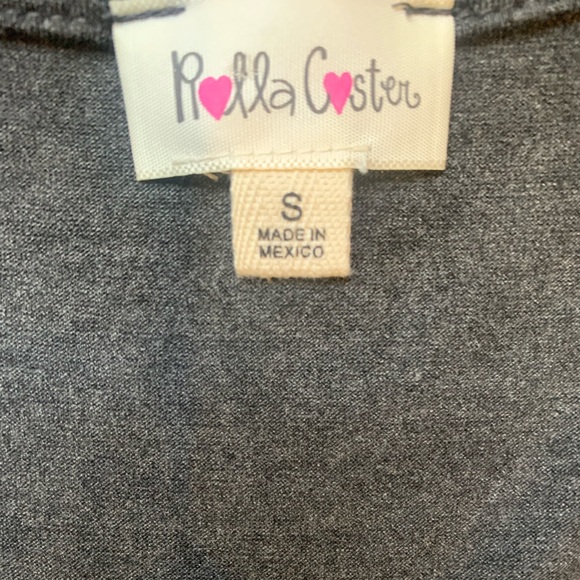 Rolla Coster Gray Wrap Dress Size Small - Picture 3 of 3